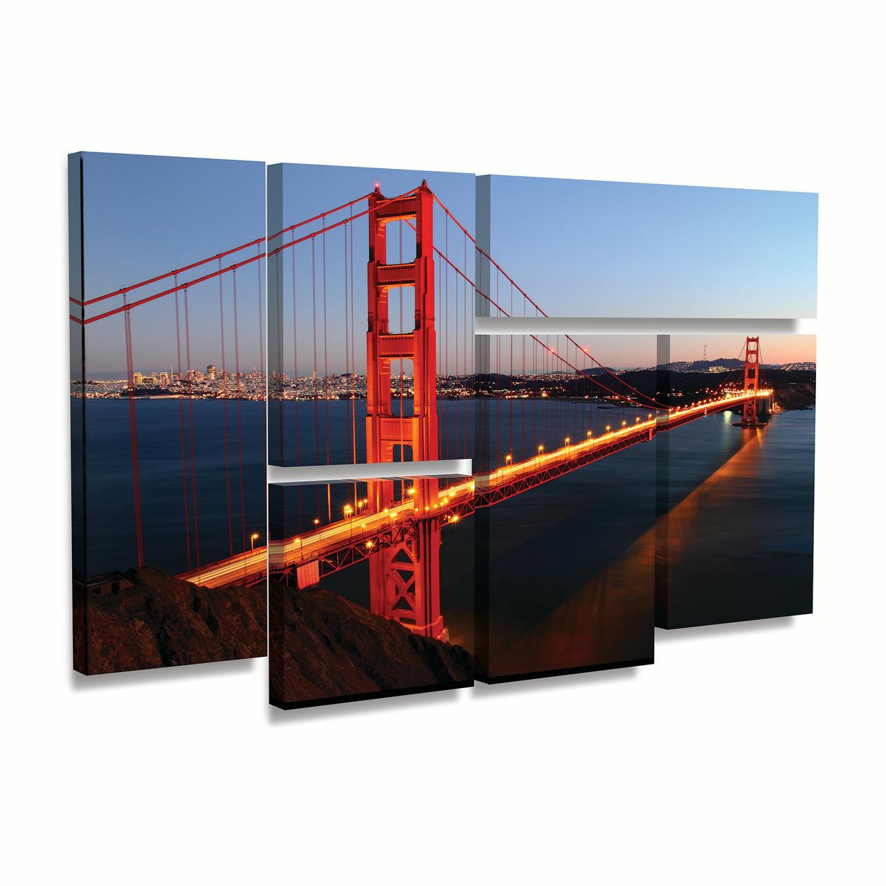 Trademark Fine Art 'Golden Gate SF' Canvas Art by Pierre Leclerc
