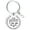 S, variant on To My Daughter Message Keychain Stainless Steel Initial Last Name 26 Letter Family Inspirational Keychain Gift