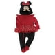 thumbnail image 1 of Mameluco de AlgodÃ³n con Gorro Bordado Disney Minnie Mouse Talla 12 meses Disney Pijamas, 1 of 3