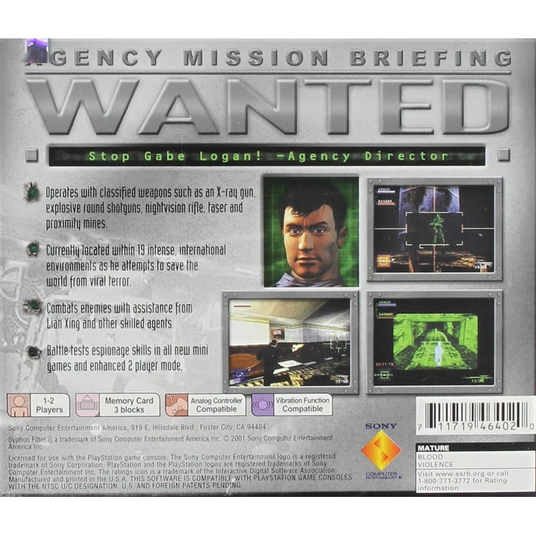 Syphon Filter 3 - PlayStation - Walmart.com