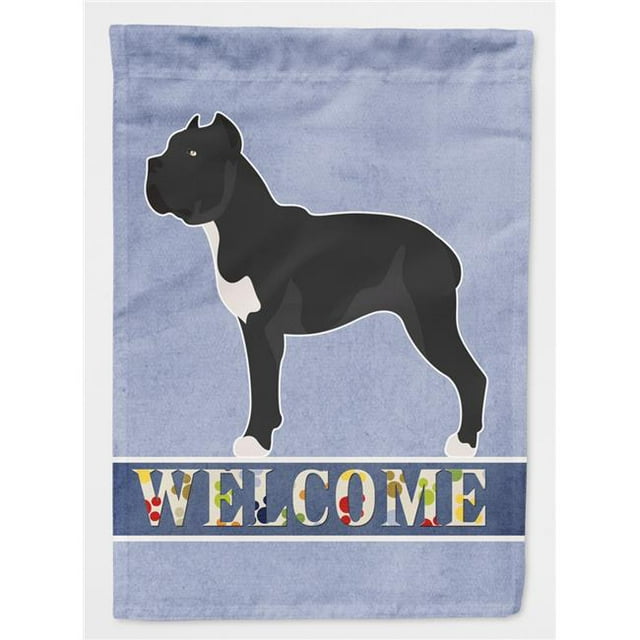 Carolines Treasures BB8345CHF Cane Corso Welcome Flag Canvas House Size