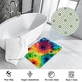 thumbnail image 3 of Tie Dye Non-Slip Polyester Kitchen Mat Indoor Rug Area Rugs Machine Washable Indoor Mat, 3 of 6