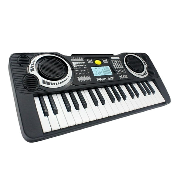 Instrumentos musicales de órgano electrónico de 37 , juguetes y niñas principiantes Yotijar Teclado electrónico
