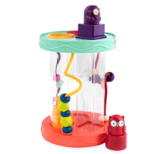 B. Toys Shape Sorter Sorting Toy with 3 Owls Colorful Shapes Bead Maze Fun Sounds Developmental Educational Game for Babies Toddlers Hooty Hoo 10 Months Walmart