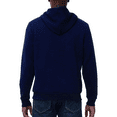 thumbnail image 2 of Xidunhg Mens Hoodies Pullover Long Sleeve Waffle Casual Sweatshirt with Pocket Navy XL, 2 of 5