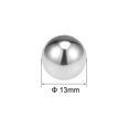 thumbnail image 2 of Unique Bargains 13mm Bearing Balls, 304 Stainless Steel G100 Precision Ball, 2 of 2