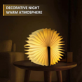 thumbnail image 5 of Wooden Folding LED Book Lamp, Walnut LED Table Lamp, USB Night Light, Rechargeable Book Lamp, Mood Light, 360 Foldable Magnetic Book Lamp (9, 5 of 5