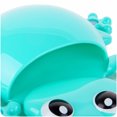 thumbnail image 2 of Kids Toothbrush Toothpaste Holder Wall Mounted Cute Cartoon Frog Shaped Suction Cup Bathroom Storage Organiser Caddy for Decorations, 2 of 5