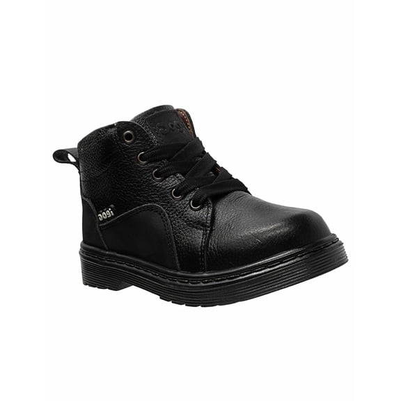 Botines Para Niño Dogi® Piel Camel Plantilla Con Arco negro 15.5
