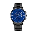 thumbnail image 3 of Msgweeeg Smart Watches for Men Men's Wrist Watches Valentine’s Day Fashion Men's Quartz Watch Openwork Designs Alloy Case Leather Strap Business Casual Wristwatch, 3 of 7