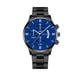 thumbnail image 2 of Reloj de cuarzo de moda para hombre, diseño calado, caja de aleación, correa de cuero, reloj de pulsera informal de negocios, reloj de aleación., 2 of 6