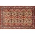 thumbnail image 1 of Ahgly Company Machine Washable Indoor Rectangle Traditional Tomato Red Area Rugs, 2' x 5', 1 of 7