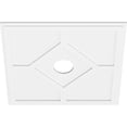 thumbnail image 2 of 30"OD x 5"ID x 10 1/2"C x 1"P Embry Architectural Grade PVC Contemporary Ceiling Medallion, 2 of 11