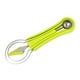 thumbnail image 4 of Juego de pala de melón, pala de melón, removedor de semillas multiusos, cucharas de melón 3 en 1, herramientas para tallar frutas para restaurante Verde, 4 of 10