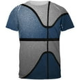 thumbnail image 1 of Championship Basketball Navy Blue & Grey All Over Mens T Shirt, 1 of 2