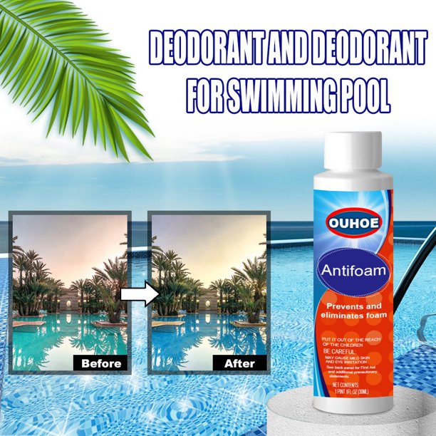 HIBRO Pool & Spa Pool Algaecide & Super Water Clarifier 30ml