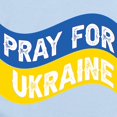 thumbnail image 2 of CafePress - Pray For Ukraine Body Suit - Long Sleeve Cotton Baby Bodysuit, 2 of 4