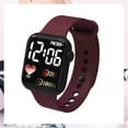 thumbnail image 1 of Reloj electrónico deportivo con forma de corazón para niños y parejas, con diseño de corazón, con luz LED, de Apple, para estudiantes, 1 of 6