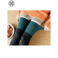 thumbnail image 4 of Luxtrada Women Thigh High Socks Polyester Knit Over the Knee Leg Warmer Tall Long Boot Socks, 4 of 6
