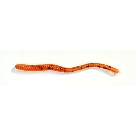 Appalachian Baits Mountin Wormz Sweet Tater 2 1/4 Soft Sinking Fishing Bait Worms Scented 15 count