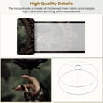 thumbnail image 4 of Gothic Linen Drum Lampshades Black Rose Gothic Ornate Vintage Frame Elegant Dark Flower 13"x13"x10" Light Shade for Table Lamps Floor Lamp Shades Lampshade Replacement Assembly Required, 4 of 8
