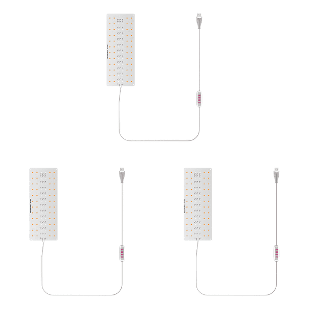 LED Cultivo Panel Ultrafino USB Luces Lámpara Regulable (una Cabeza)