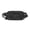 Black, variant on Lightweight Nylon Sports Chest Bag, Versatile Crossbody Shoulder Sling, Running Cycling Fanny Pack.