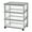 Gray, variant on IRIS USA 3 Drawer Wide Storage Drawer Cart with Caster Wheels, Plastic Rolling Dresser for Home Closet Bedroom Bathroom Office Laundry Kitchen Craft Room Nursery and School Dorm, Gray/Clear