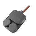 thumbnail image 1 of Sartén Antiadherente Para Huevos, Sartén De Fondo Plano De 3 Secciones Con Resistente Al Calor, Sartén Negra Para Desayuno Con Conductividad Térmica Uniforme, 1 of 7