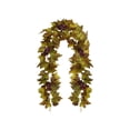 thumbnail image 2 of Autumn Simulated Fruit and Maple Leaf Vines, Artificial Fireplace Garland Decoration, Fall Harvest Hanging Vine for Home Wrapping Indoor Outdoor Wall Door Decor, Red, 2 of 7