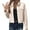 Beige, variant on Women Short Loose Flight Jacket Casual Suede Style for Everyday Wear and Travel Comfort with Modern Design L Size Beige