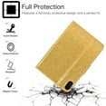 thumbnail image 2 of Case for iPad 10 2022, Allytech for iPad 10.9" 10th Gen, Slim Premium PU Leather Anti-Shock Drop Proof Non-Slip Stand Wallet Case with Card Holder for iPad 10th Generation 10.9 inch 2022, Gold, 2 of 6