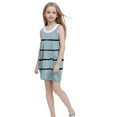 thumbnail image 4 of Tranfacy Robes d'Été pour Adolescentes, Robe d'Été pour Filles, Robe d'Été Décontractée pour Filles Mode Sans Manches, Robe Nuisette avec Poches, 4 of 6