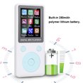 thumbnail image 3 of MP3 Player, Portable 32GB Supportted MP3/MP4 Music Player With 1.8 Inch TFT Screen Support Music, , Recording, Video, E-book, Stopwatch, 4-6 Hours Playing Time, 3 of 8