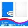 thumbnail image 2 of VEEBOOST 5 Color Assortment Ruled Spiral Notebook, 48, 2 of 6