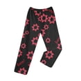 thumbnail image 5 of Trgacdwlo Halloween Fleece Pajama Pants Women Cute Pumpkin Graphics Pajama Pants Fuzzy Fall Winter Thermal Sleep Pants for Women Soft, 5 of 8