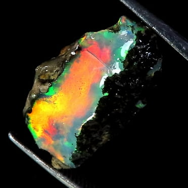 100% Natural Welo Fire Opal Rough Loose Gemstone 09X16X06 MM 4.00 Cts.