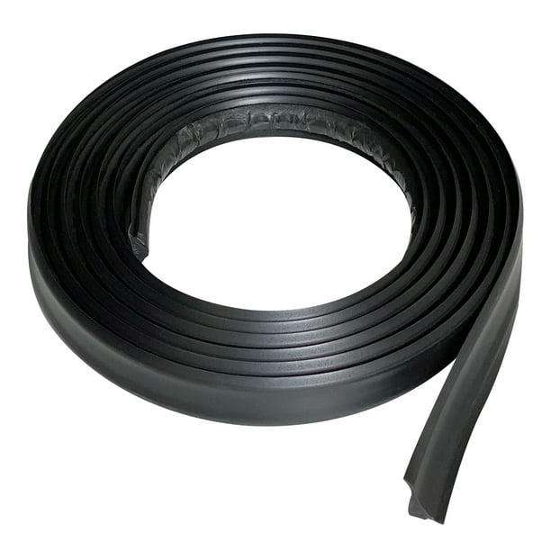 InstaTrim 3/4 In Wide, Black, Flexible Trim Molding 10 Ft Long