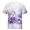 thumbnail image 5 of Summer Savings Clearance! UPPADA Summer Tops for Women 2024 Alzheimers Awareness Shirts Round Neck Dressy Casual Blouses Purple Ribbon Support Shirts Dementia Alzheimers Tshirts,Alzheimers Shirts, 5 of 5