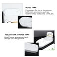 thumbnail image 6 of Hemoton  Bathtub Tray Bathroom Trays for Counter Marble Texture Elegant, 6 of 8