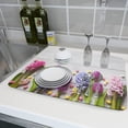 thumbnail image 6 of Microfiber Dish Drying Mat for Kitchen 18 X 24 Inch Flowers Drying Mats Coffee Machine Mat, 6 of 7