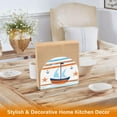 thumbnail image 6 of Yayeee Napkin Holder for Table Kitchen Paper Tissue Organization, Blue Nautical Pattern, 6 of 8