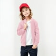 thumbnail image 2 of Hjtefg Toddler Winter Jacket - Long Sleeve Baseball-Style Coat for Boys & Girls, Lightweight Sporty Outerwear with Stand Collar & Pockets,Color: 2-Pink Size: 18-24 Months, 2 of 4