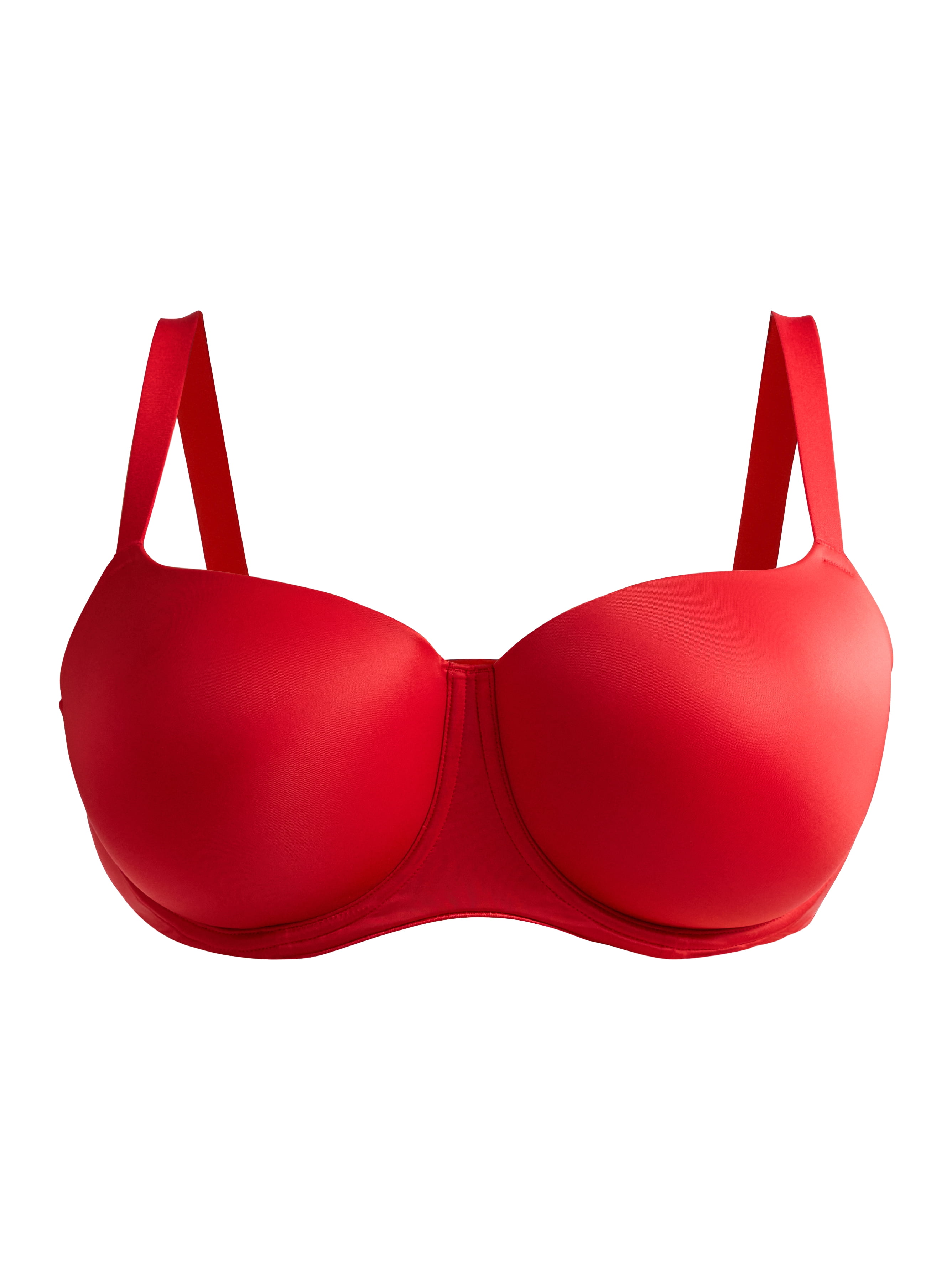 Joyspun Women's & Women's Plus Smooth Balconette Bra, Sizes 38DD-46DDD