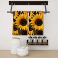 thumbnail image 3 of Yjiankangz Kitchen Towels Sumflowers Pattern Towels Dish Towels Set of 2,Sunflower Hand Towels 16x24 Inch Drying Dishcloth,Farmhouse Home Seasonal Spring Decoration, 3 of 7