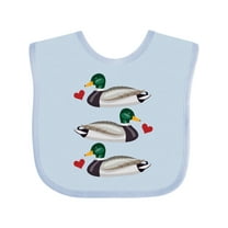 Inktastic Mallard Ducks Boys or Girls Baby Bib