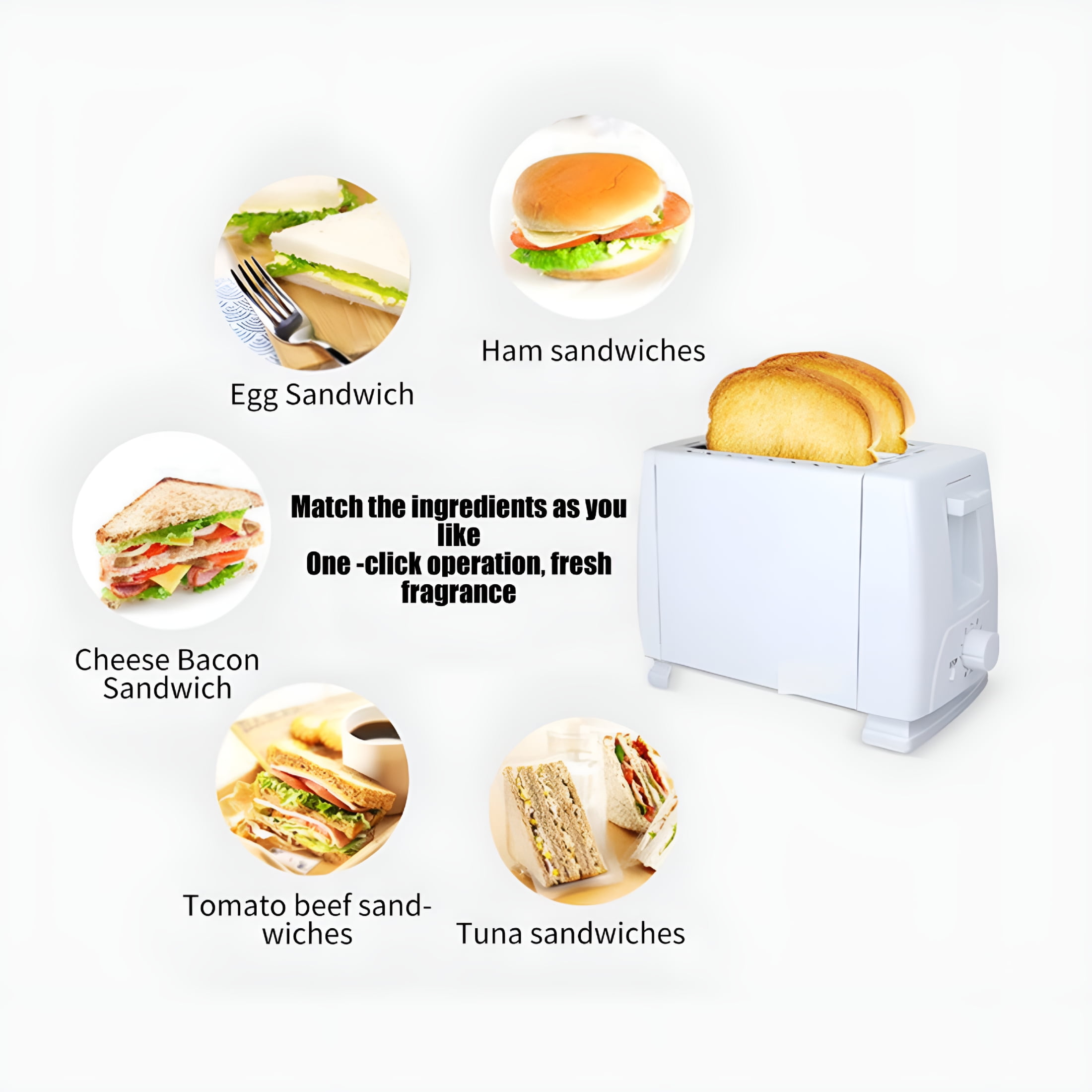 HIBIBUD 2026 New Retro 2-Slice Toaster,For Bagels&Thick Bread,Defrost and 7 Browning Levels,Includes A Dust Lid&Removable Crumb Tray for Kitchen, Breakfast, Home, Office