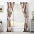 thumbnail image 3 of Barefoot Bungalow  Carlie Calico Curtian Panels (Set of 2) 50 W x 63 L Each (x 2) - Calico Patches, 3 of 5