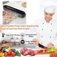 thumbnail image 3 of Vacuum Food Sealer Automatic.Manual Sealer.Dry Wet Pack Machine with 60/110 Bags, 3 of 5