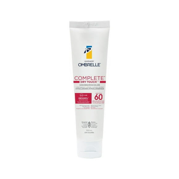 Garnier Ombrelle Complete Dry Touch SPF 60, 300ml, protection against UVA and UVB rays
